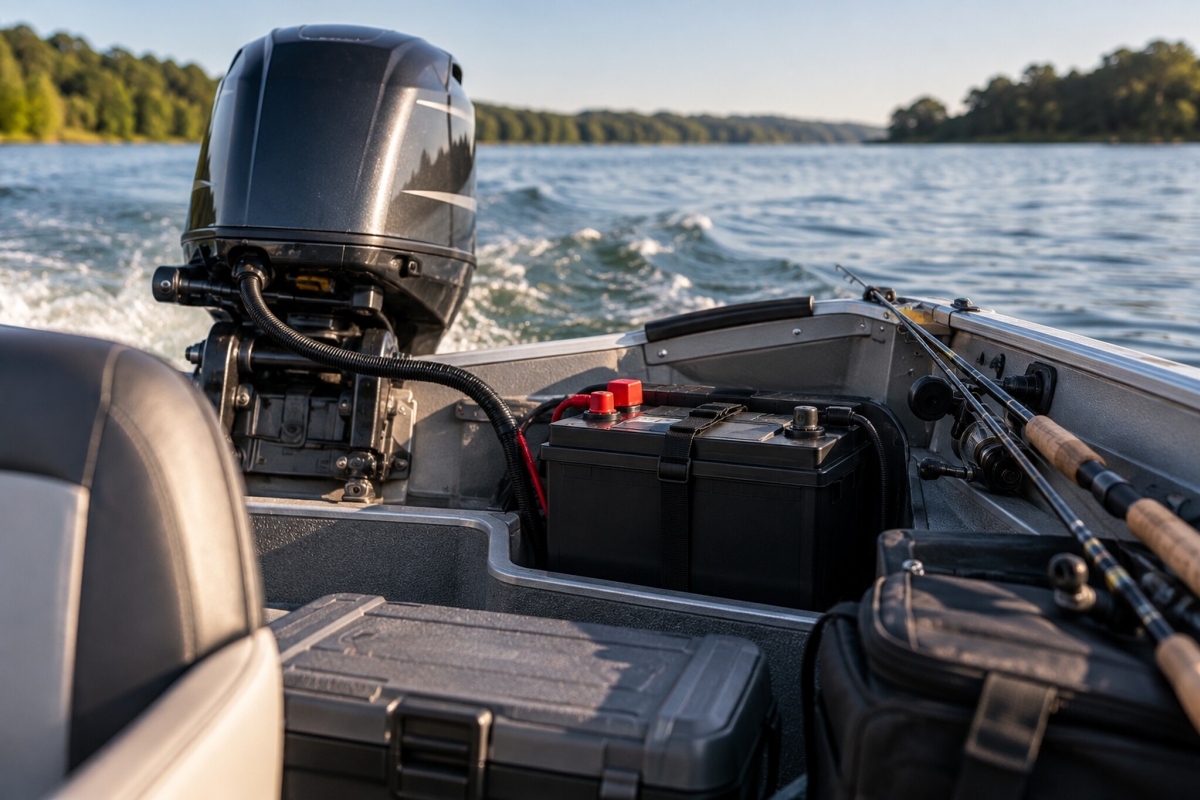 Which Battery for an Aluminum Boat (Voadeira): Guide by Size and Use