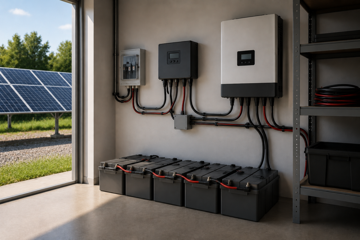 C&oacute;mo elegir la bater&iacute;a estacionaria ideal para energ&iacute;a solar off-grid